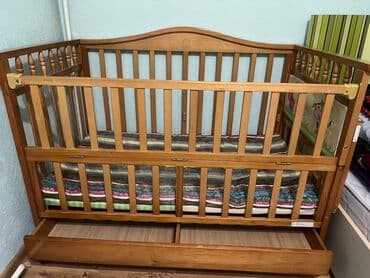 Шкафы: Манеж деревянный в отличном состоянии! Имеется люлька. Самовывоз — 2