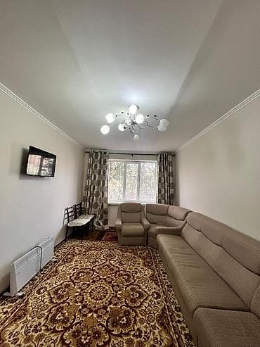 квартиры в канте аренда: 2 комнаты, 45 м², Индивидуалка, 1 этаж, Евроремонт — 1