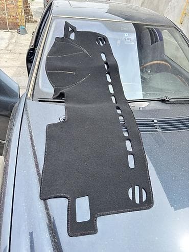 crv 2: Ворсовые Накидка на панель Mercedes-Benz, цвет - Черный, Б/у, Самовывоз — 4