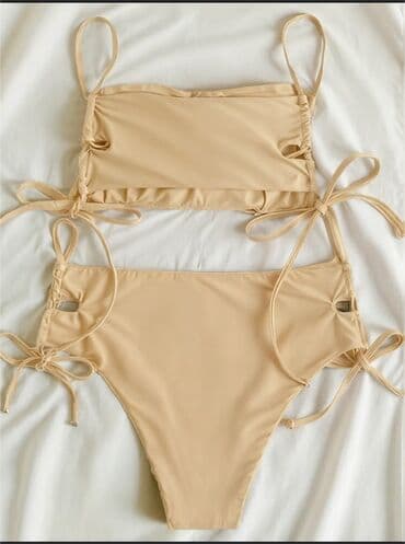 купальники з високою посадкою: Раздельный купальник, Высокая талия, L, M — 7