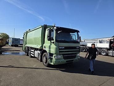 mini vci: Мусоровоз DAF CF серии - Шасси: DAF CF, трехосное (6x2/6x4), передняя — 2