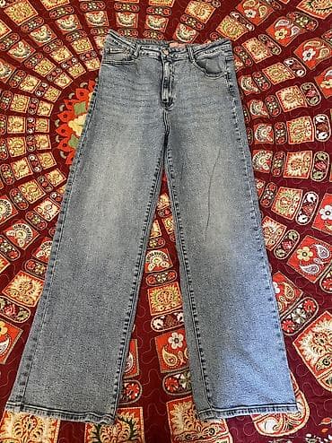 карго штаны бишкек: 1) Джинсы багги, 34 размер цена 800 сом. 2) джинсы голубые 34 размер — 4