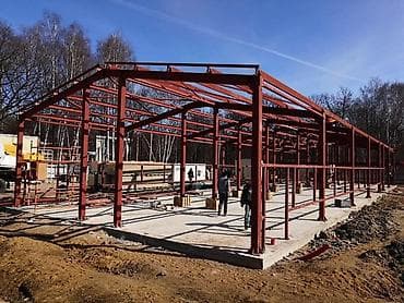 ⸻ 🏗 Мы строим надежные ангары, швейные цеха, СТО, автомойки и