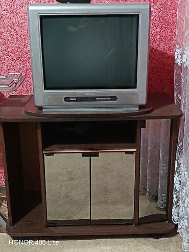 продажа телевизоров бишкек: Телевизор Philips с кинескопом + тумба под ТВ.+тунер Характеристики — 2