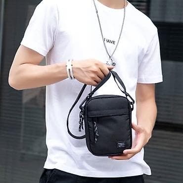 pull and beer: Мужская вместительная барсетка, ремень регулируется 300 сом Самовывоз — 3