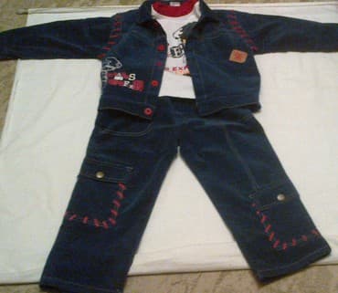 Комплект, цвет - Голубой, Б/у