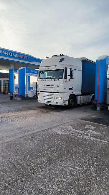 daf 480: Грузоперевозки тентованной фурой DAF XF105 - Полуприцеп-тент — 3