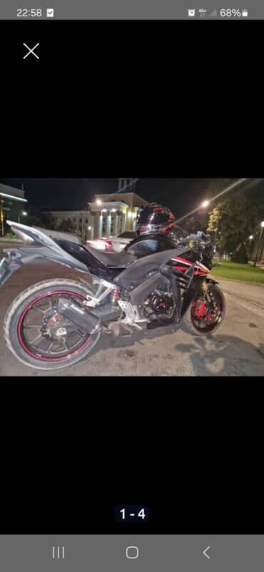 скутеры электронные: Спортбайк 260 куб. см, Бензин, Взрослый, Б/у — 2