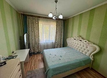 Квартиры: 3 комнаты, 62 м², Асанбай мкр 105 серия, 4 этаж, Косметический ремонт — 3
