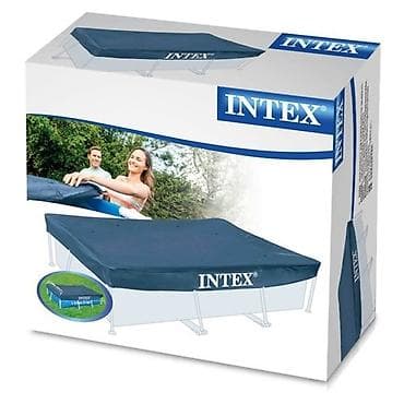 чехол на бассейн: Тент для каркасного бассейна Rectangular Frame Pools 300х200 см (Intex — 1
