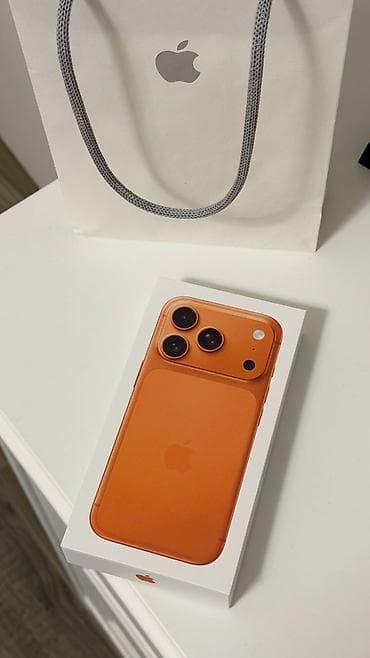 poco x 3 gt: IPhone 17 Pro, Новый, 256 ГБ, Оранжевый, Зарядное устройство, Кабель, Коробка, 100 % — 2