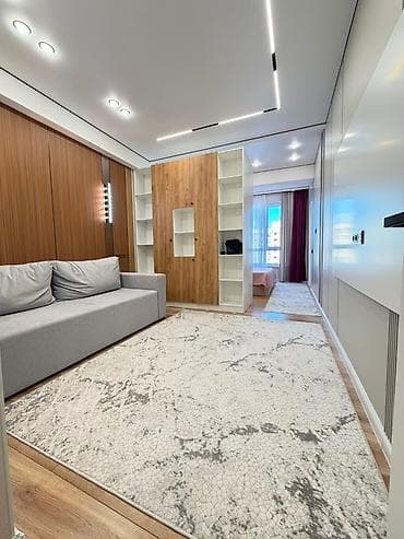 discovery studio: 2 комнаты, 51 м², Боконбаева/Уметалиева Элитка, 8 этаж, Дизайнерский ремонт — 3