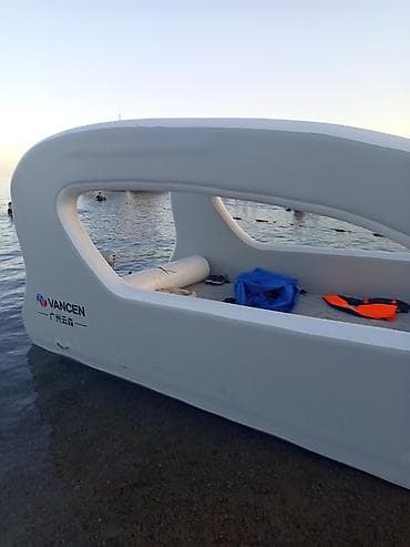 купить гидропонику: Надувной плавучий остров/плот с тентомАьалы жакшы Мотору жакшы Жаны — 5