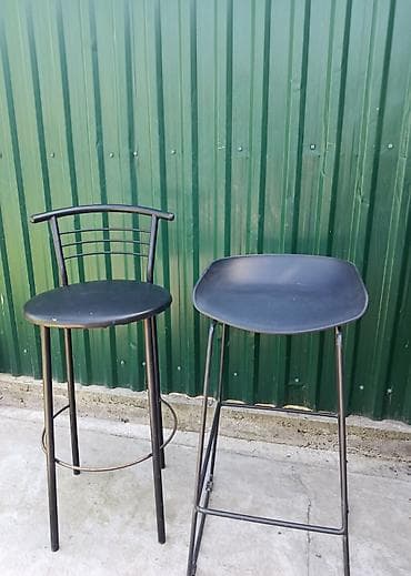 барные: Барный стул, Б/у, Железо — 4