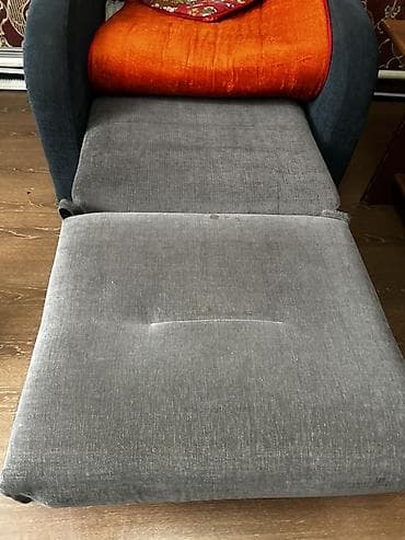 Массажные кресла: Кресло-кровать, Односпальный, цвет - Серый — 5