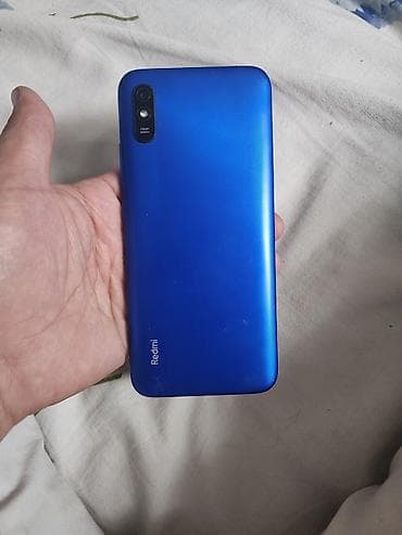 mi tab: Redmi, Redmi 9A, Б/у, 32 ГБ, цвет - Синий, 2 SIM — 8