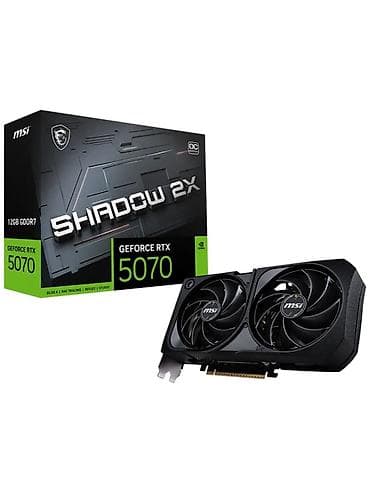 Видеокарта, Новый, MSI, GeForce RTX, 12 ГБ, Для ПК