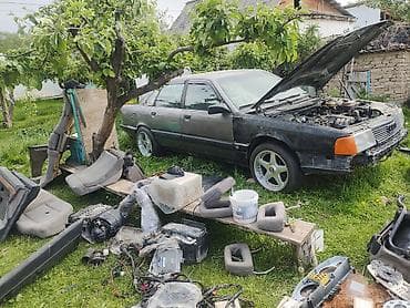 vw id6: Audi 100 C3 бывший на данный момент полностью разобрано и собирается — 6