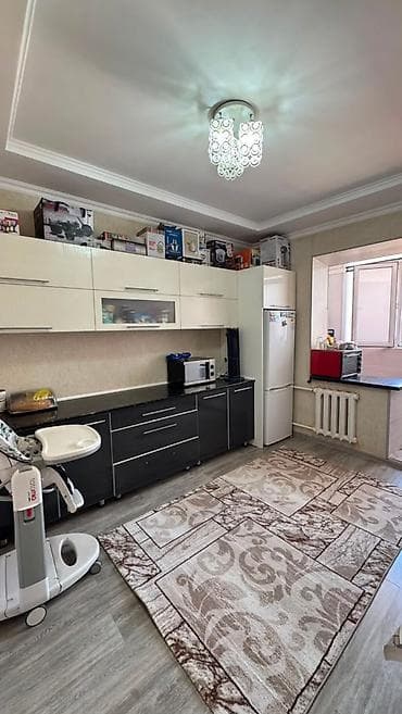 скупка квартиры: 3 комнаты, 87 м², Джал мкр (в т.ч. Верхний, Нижний, Средний) 9 этаж, Евроремонт — 5