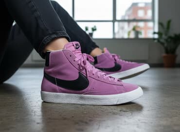 белорусская обувь для проблемных ног бишкек: Кроссовки, 37.5, Nike, Новый, цвет - Розовый, Самовывоз — 1