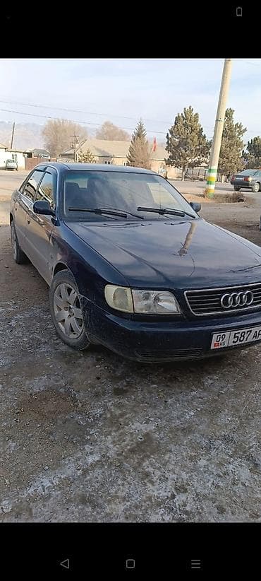 srv 2: Ауди а6 с 4 кузов 2.6 объем, хороший торг Седан темно-синего цвета — 7