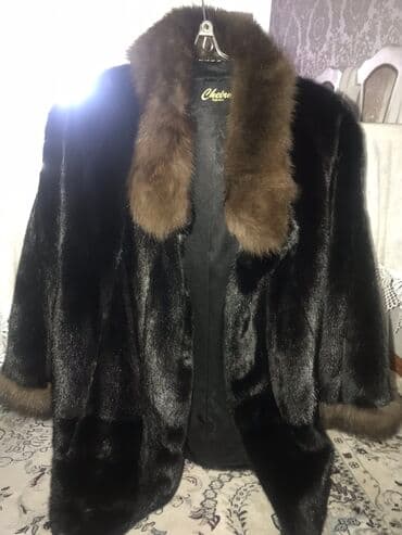 second hend: Продаю шикарную норковую шубу, рукава и воротник соболь, брали за — 6