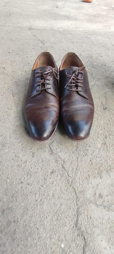 Классические мужские туфли из натуральной кожи - Материал