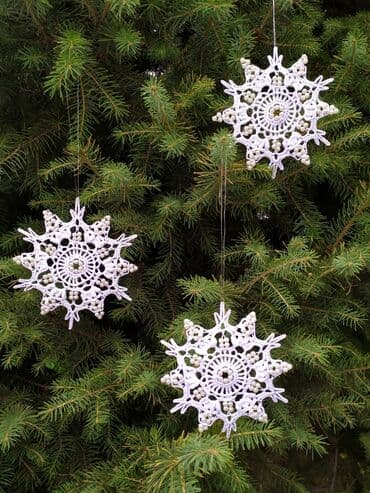 снеговик форма для детей: Снежинки на ёлку(ручная работа) Продается набор ёлочных игрушек — 3