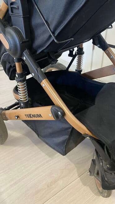 прогулочные коляски cam: Коляска, цвет - Черный, Б/у — 2