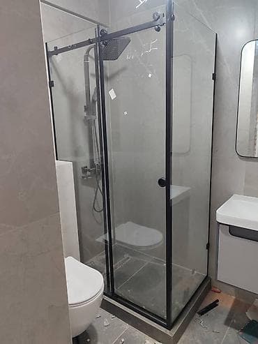 каленое стекло: 🚿 Душевые перегородки из закаленного стекла 8 мм купить по низким — 3