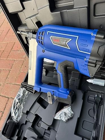 Ножовки: Аккумуляторный гвоздезабивной/скобозабивной пистолет TOUA (синий) в — 5