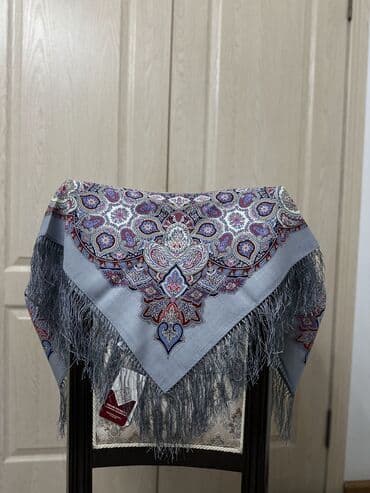 Спецодежда: Павлопосадские платки всех размеров✨ Размер 89*89 с бахромой Ждём вас — 6