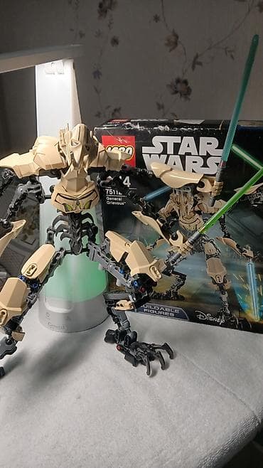 hot whels: LEGO Star Wars 75112 General Grievous — сборная экшн-фигура - Серия — 2