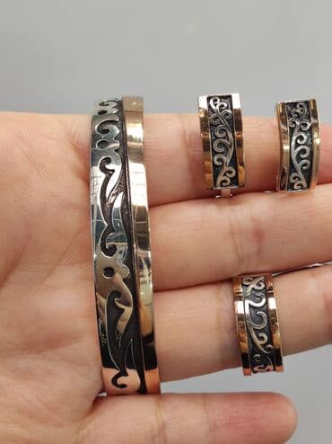 эксклюзивные свадебные пригласительные: Серебро 925 напыление золото Серебро комплект+ Билерик Размеры — 2