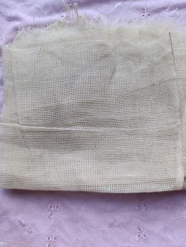 Килемдер жана паластар: Канва для вышивки крестом хлопок, отрезы разной длины. Цена за 1м- — 4