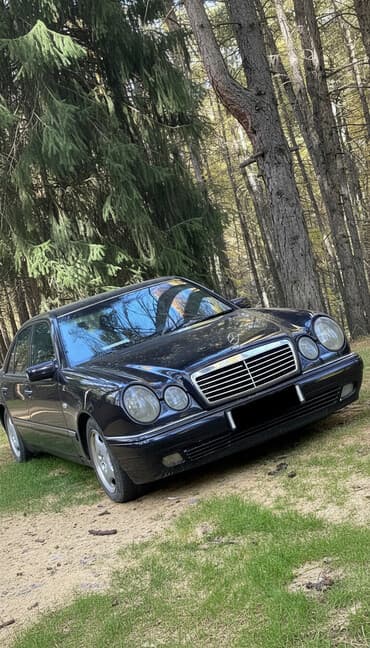 продаю или меняю на дом: Mercedes-Benz E-Class: 1998 г., 2.4 л, Автомат, Газ, Седан — 2
