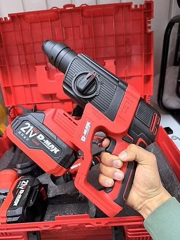 куплю перфоратор: Аккумуляторный набор инструментов D-MAX 21V (в кейсе) Комплектация: - — 3