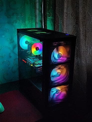 Компьютер, ядер - 12, ОЗУ 16 ГБ, Игровой, Б/у, Intel Xeon, AMD Radeon RX 5700 XT, NVMe