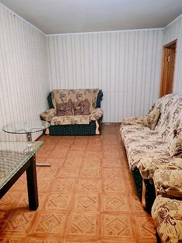 2х комнатная квартира токмок: 2 комнаты, 42 м², 104 серия, 4 этаж — 2