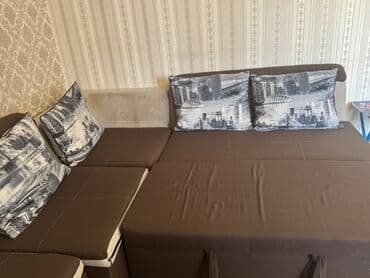 угловой диван трансформер: Угловой диван, Складной, Трехместный — 4