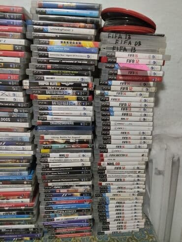 игровые диски: Большая коллекция оригинальных дисков для PlayStation 3 (PS3) Жанры и — 2