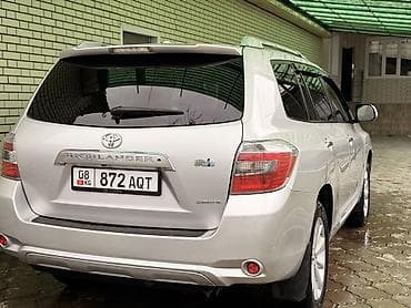 бишкек продажа авто гибрид: Toyota Highlander: 2010 г., 3.3 л, Автомат, Гибрид, Кроссовер — 3