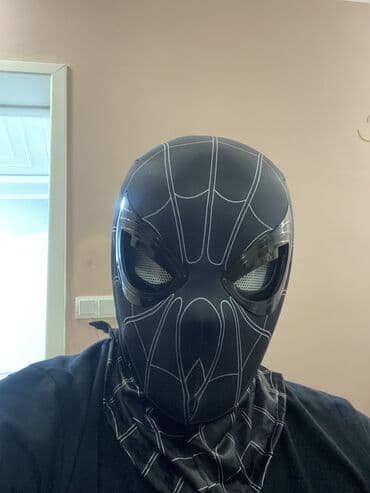 кастюм человека паука: Хит года‼️🔥🔥🔥 Маски человек паук 🕷️ В подарок перчатки паутинки!💝 С — 2