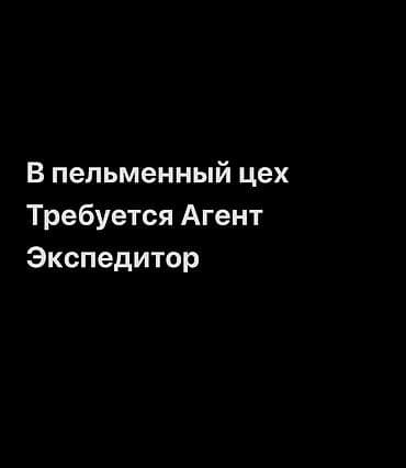 контроль: Требуется агент-экспедитор В нашу команду требуется ответственный — 1
