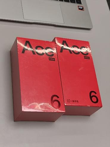 ванплас: OnePlus Ace 6 Ultra, Новый, 256 ГБ, цвет - Серый, 2 SIM — 1
