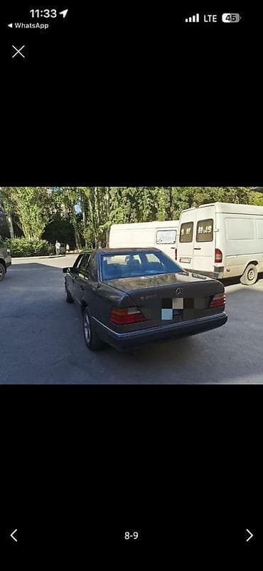 динамики на мерс: Mercedes-Benz W124: 1992 г., 2.5 л, Механика, Дизель, Седан — 2