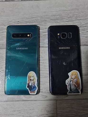tox 3: Samsung Galaxy S10, Б/у, 128 ГБ, цвет - Зеленый, 1 SIM, 2 SIM, eSIM — 1