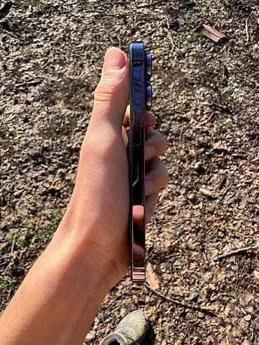 a7 iii: IPhone 14 Pro, Б/у, 128 ГБ, Deep Purple, Защитное стекло, Чехол, Кабель, 76 % — 3