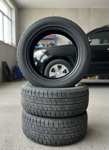 шины 235 65: Шины 225 / 55 / R 17, Зима, Б/у, Комплект, GoodYear — 1