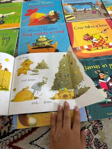 купить школьную доску для начальных классов: Книги серии Usborne Phonics Readers. Состояние новых. Забавные истории — 8